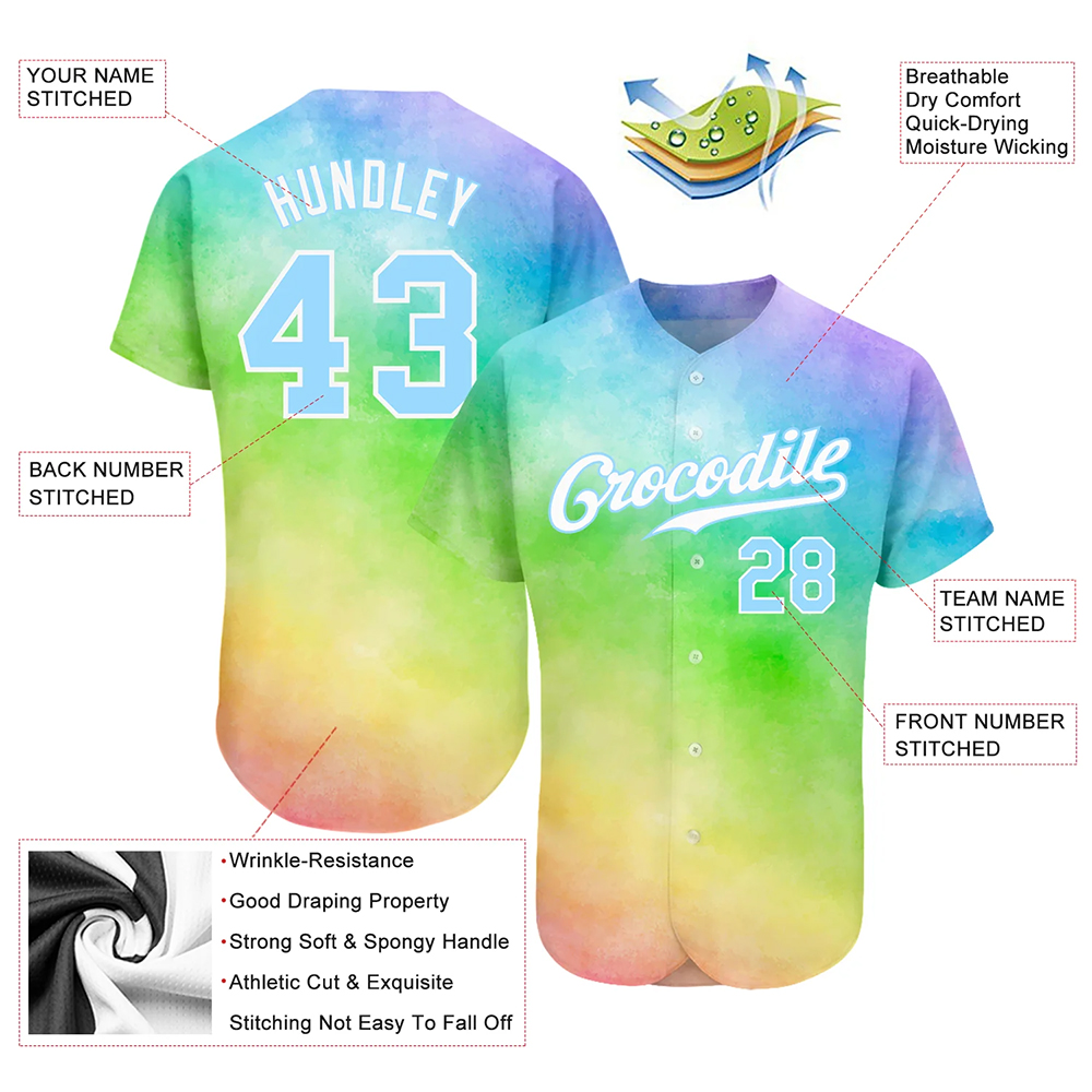 Sublimation Baseball Uniform Jersey Shirts